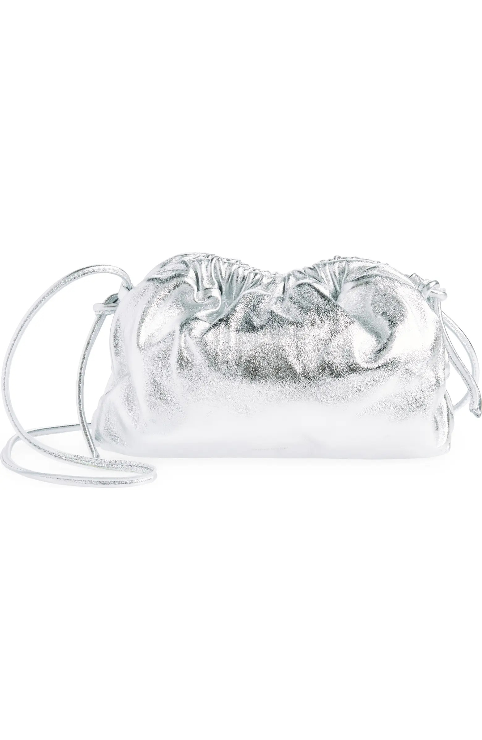 Mansur Gavriel Mini Cloud Metallic Leather Clutch | Nordstrom | Nordstrom
