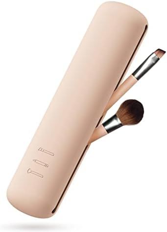 Amazon.com: CORNERIA Silicone Makeup Brush Holder for Travel, Business, Portable Makeup Brush Cas... | Amazon (US)
