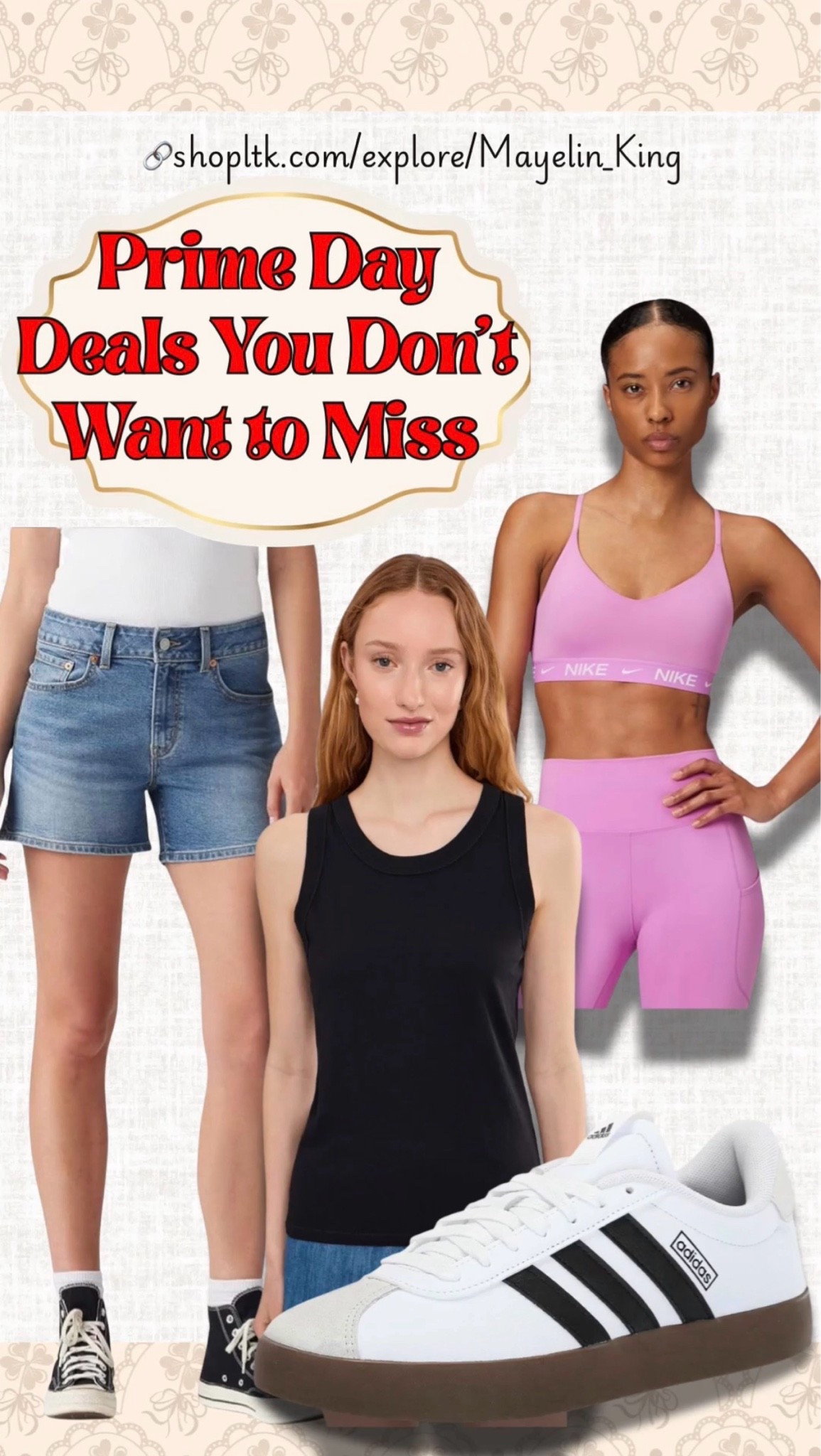 summer outfits
Early Prime Day Steals You Need Before Prices Go Back Up


* Best Prime Day Deals
* Amazon Prime Day Deals
* Prime Day Deals 2026
* Amazon Deals
* Amazon Finds
* Amazon Favorites
* Prime Day
* Shopping Deals
* Budget Shopping

#LTKootd #LTKgrwm #LTKSaleAlert