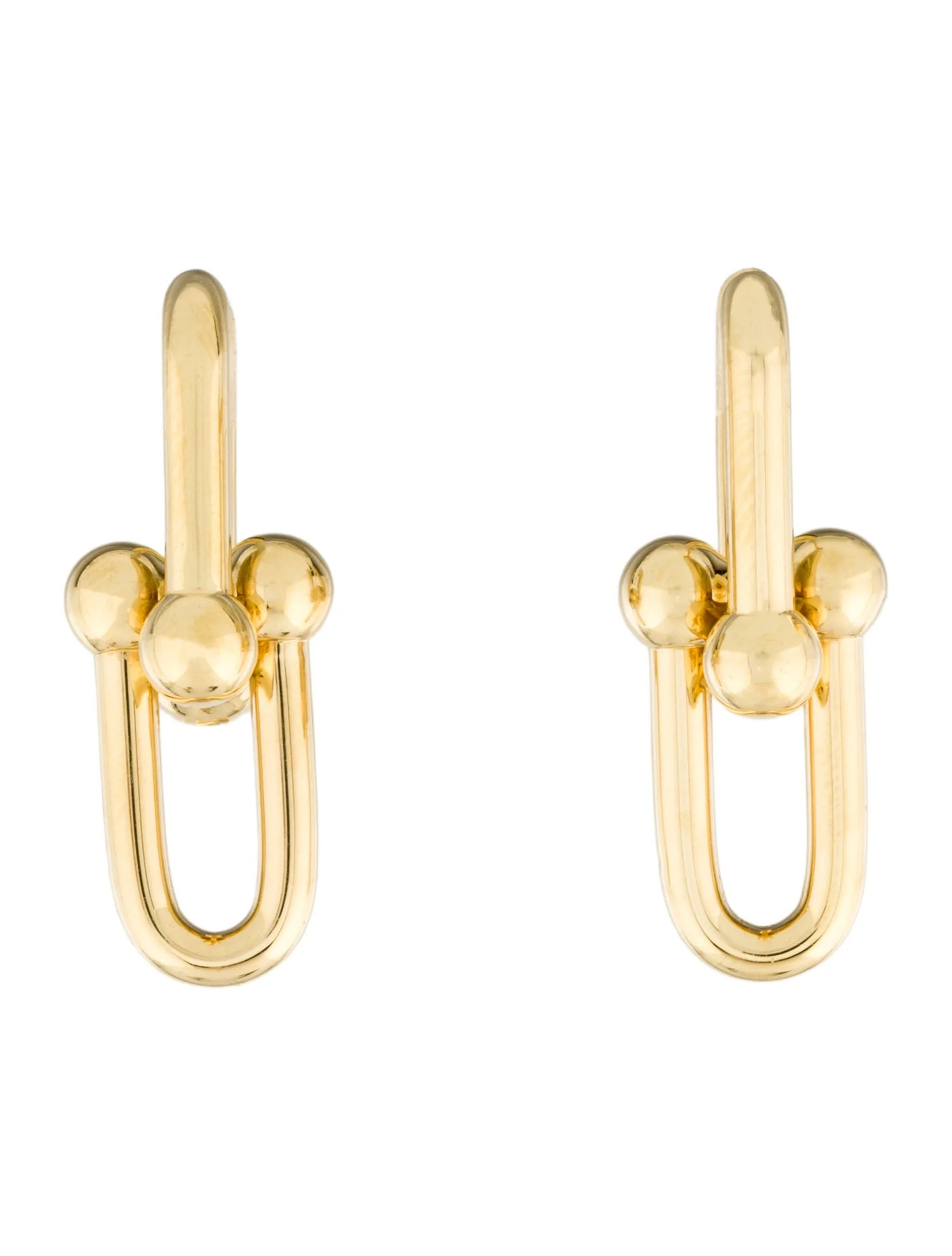 Large Link Earrings | The RealReal