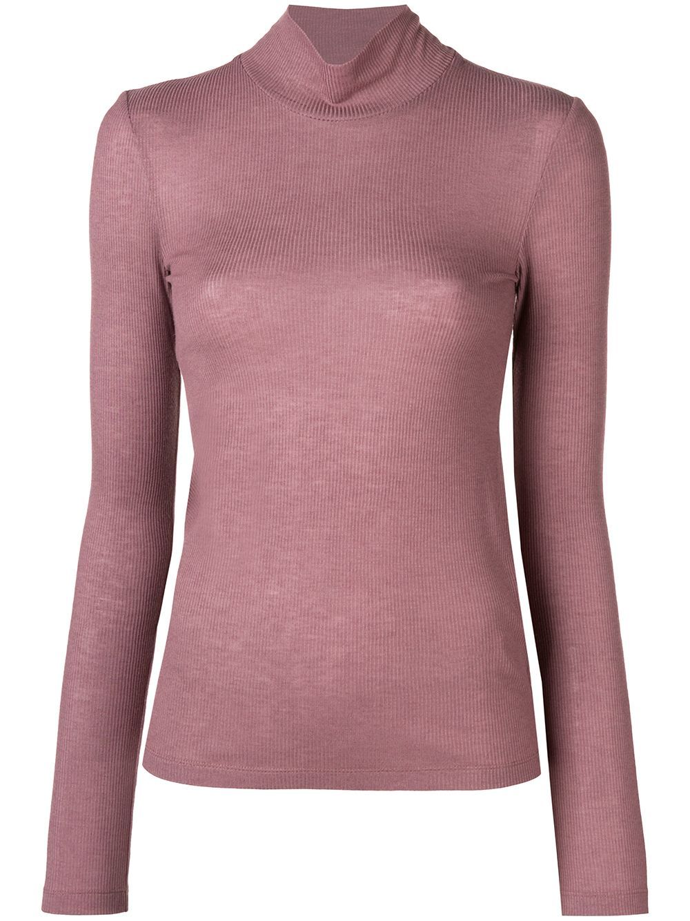Nanushka turtleneck fitted sweater - Pink & Purple | FarFetch US