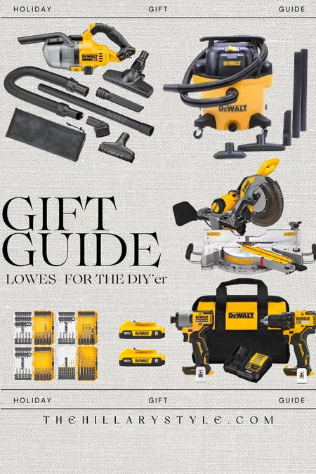 #ad Looking for the perfect gifts for the DIY'er in your life? Look no further! I've partnered with @Loweshomeimprovement to show you the ultimate gifting items for all your DIY needs.

From power tools to stylish home decor and everything in between, Lowe’s has got you covered. This holiday season, give the gift of creativity and endless possibilities.

@loweshomeimprovement
#Lowespartner 

#LTKGiftGuide #LTKhome