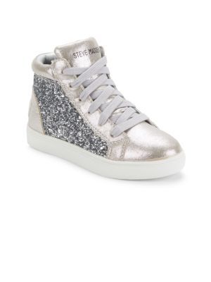 Steve Madden - Sequined High-Top Sneakers | Saks Fifth Avenue OFF 5TH