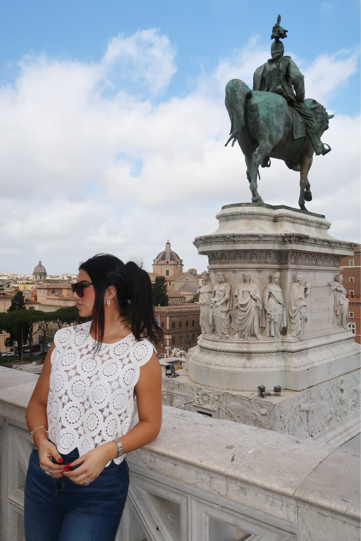 Subtle and chic outfit for Rome! 

Affordable fashion - crochet fashion - Italy looks - Italy outfit inspo

#LTKstyletip #LTKfindsunder100 #LTKtravel