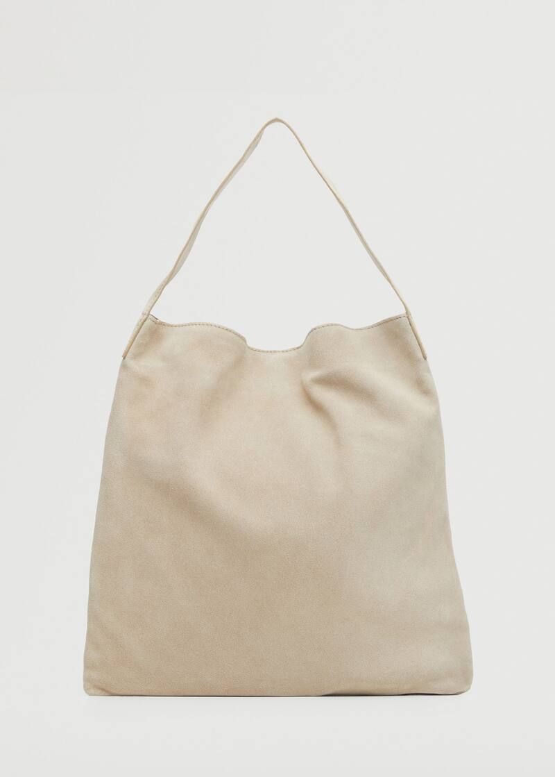 Leather bucket bag -  Women | Mango USA | MANGO (US)