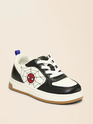 Old Navy x Marvel Spider-Man Faux-Leather Sneakers for Toddler | Old Navy (US)