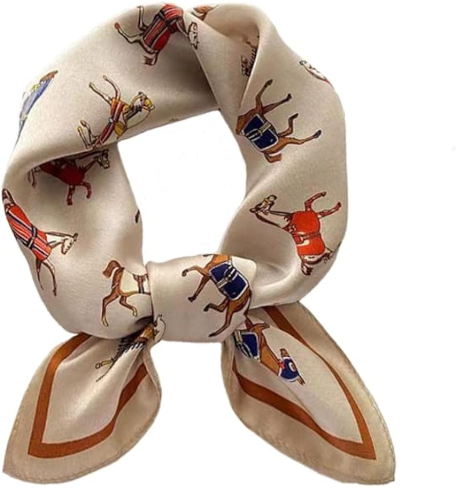 Tim & Tina Square 100% Mulberry Silk 21'' x 21'' Hair Scarf Head Sleeping Wrap Satin Head Scarf f... | Amazon (US)