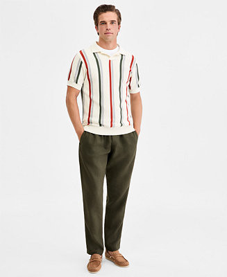 Men's Linen Resort Pants | Macy's