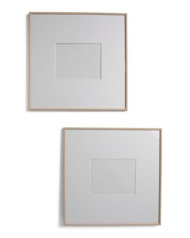 2pk 20x20 Matted To 8x10 Wall Portrait Frames | TJ Maxx