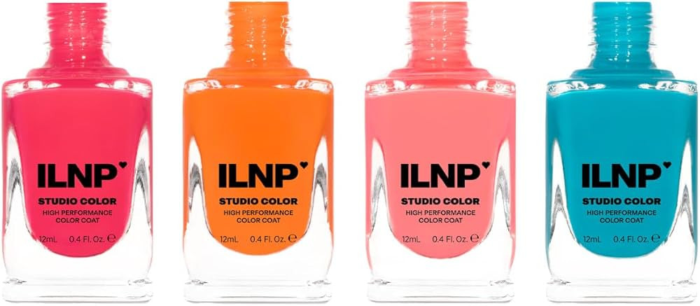 ILNP Watercolor - Vibrant Jelly Studio Color Nail Polish Collection | Amazon (US)