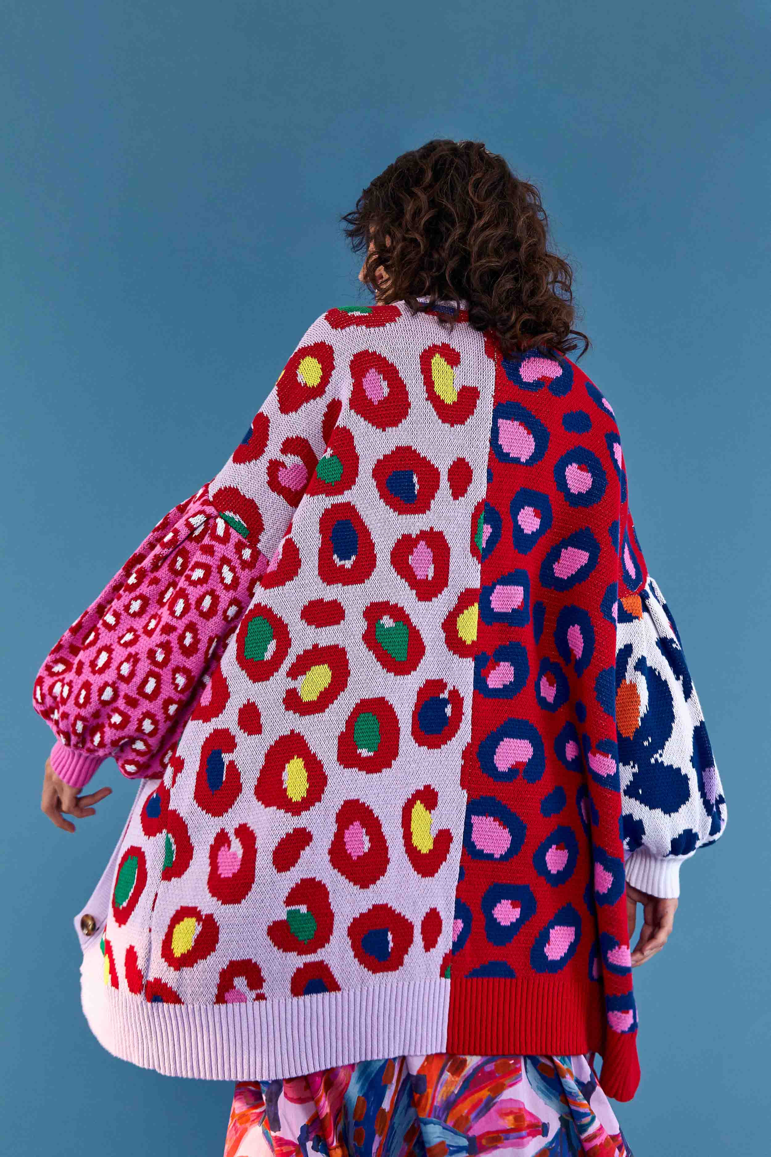 Leopard Pop Cardigan | FarmRio (US)