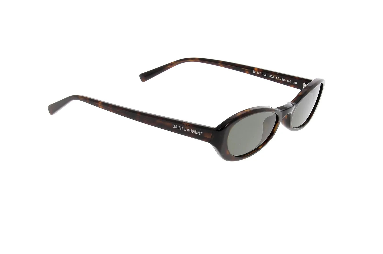Saint Laurent Eyewear Oval Frame Sunglasses | Cettire Global