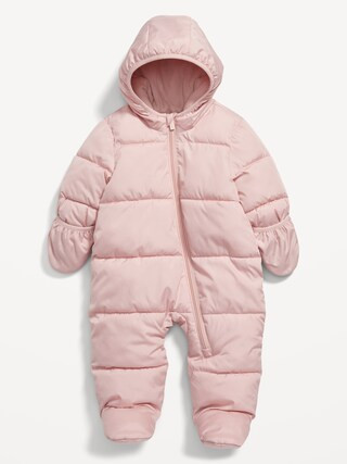 Unisex Water-Resistant Hooded Snowsuit for Baby | Old Navy (US)