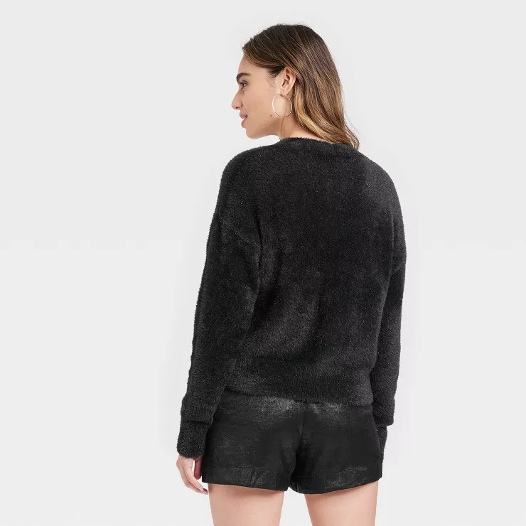 Women's Fuzzy Cardigan - A New Day™ | Target