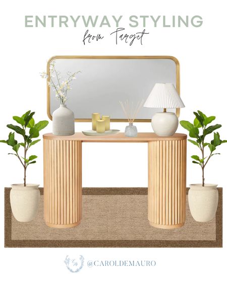 Craft a bright and inviting entryway for the season with these affordable neutral home decor pieces from Target! 
#springrefresh #entrywayinspo #modernorganic #designtips

#LTKSeasonal #LTKStyleTip #LTKHome