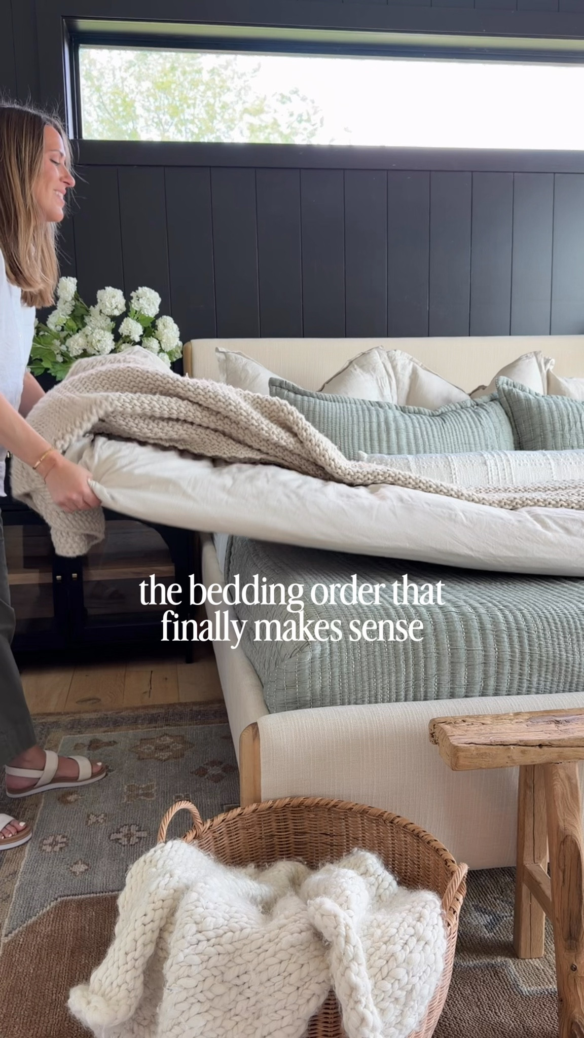 Spring refresh, but make it timeless 🤍 I swapped in the Giza Sateen Cotton Sheets in White and layered the Organic Cotton Channel Stitch Coverlet Set in Green for that soft, fresh, lived-in look that still feels elevated.
I have this quilt set in multiple colors because it’s that good—lightweight, breathable, and perfect for layering year-round. Paired with our upholstered bed and the Chloe wool rug, it pulls the whole neutral bedroom together.
spring bedding refresh, neutral bedroom decor, green bedding ideas, quince bedding review, lightweight quilt set, sateen cotton sheets, layered bedding look, organic cotton bedding, modern organic bedroom, wool area rug, upholstered bed styling @Quince  #quincepartner

#LTKgrwm #LTKmorningroutine #LTKHome