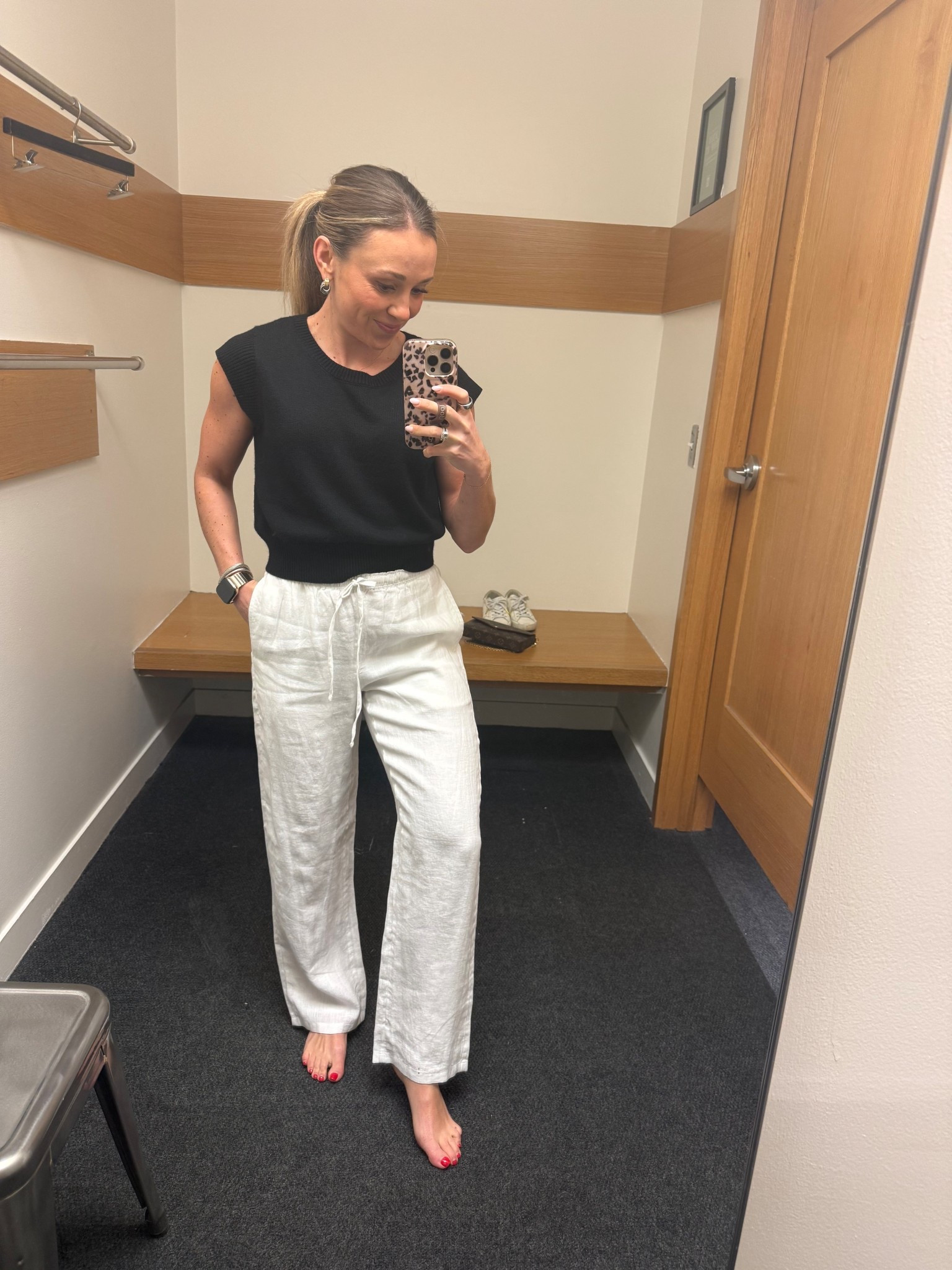 Linen beach pants from jcrew! YES please… summer me is ready!
