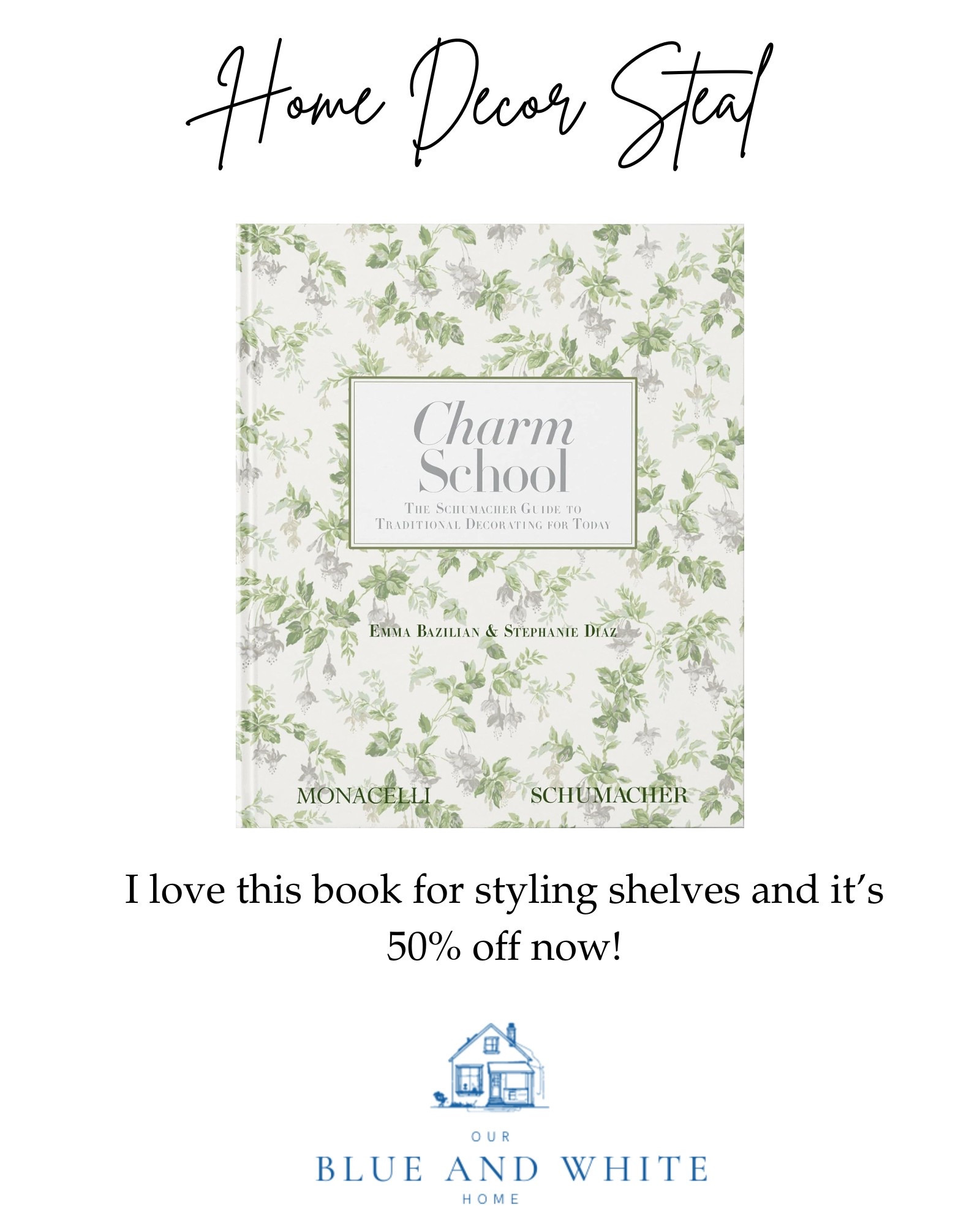 The perfect green and white book to enjoy now and show on shelves or coffee tables later! Now 50% off!

#LTKSaleAlert #LTKHome #LTKFindsUnder50