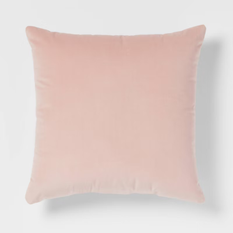 Velvet Square Throw Pillow - Room Essentials™ | Target