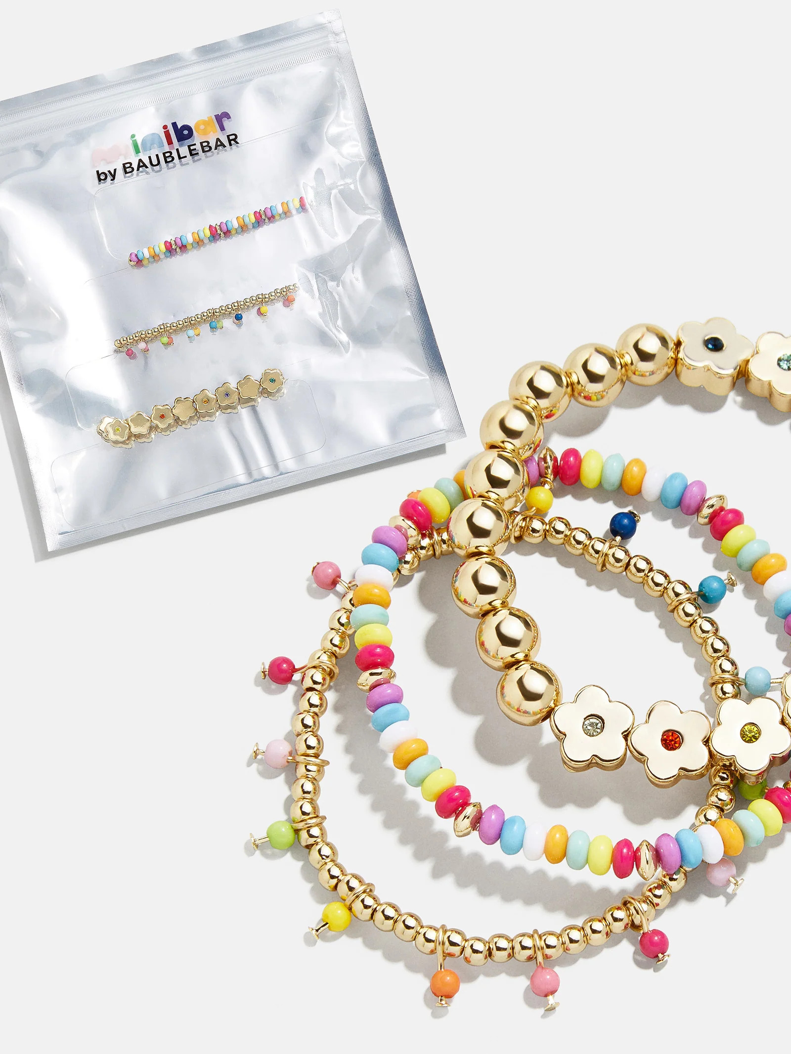 Flower Power Kids' Bracelet Set - Kids' Flowers | BaubleBar (US)