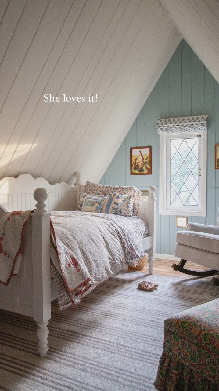 Honestly I’m pretty worn out on the DIY projects, but when I’m able to make something special like this for my daughter I’m grateful I have the skills and supplies to do this with relatively minimal disturbance to my life. 🤪 Although it did take some coordination and help from my dad, mom, and ex-husband to get the bed here, finished, and brought upstairs! 🙏

#LTKKids #LTKHome