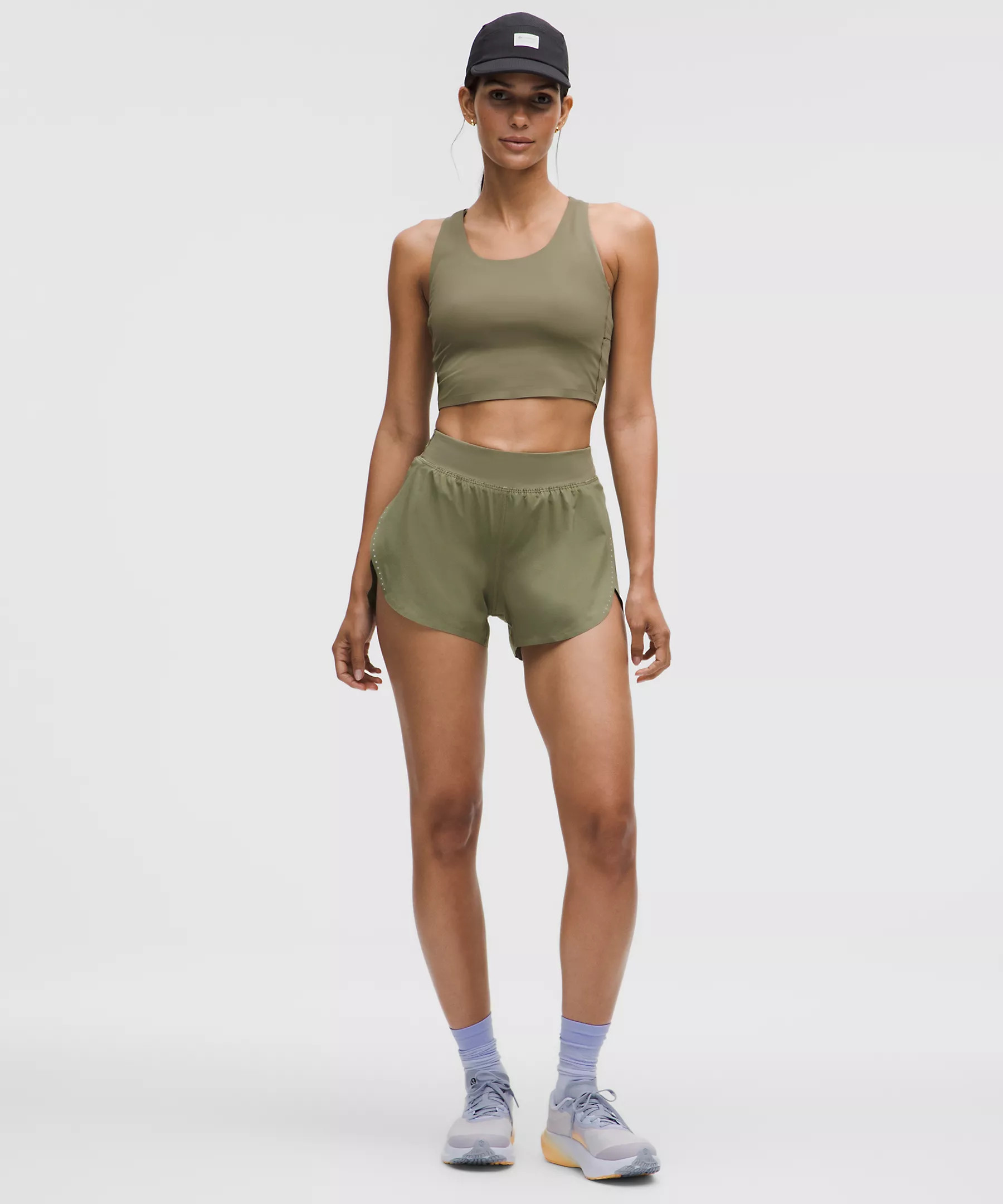 Fast and Free High-Rise Classic-Fit Split Short 3" | Lululemon (US)