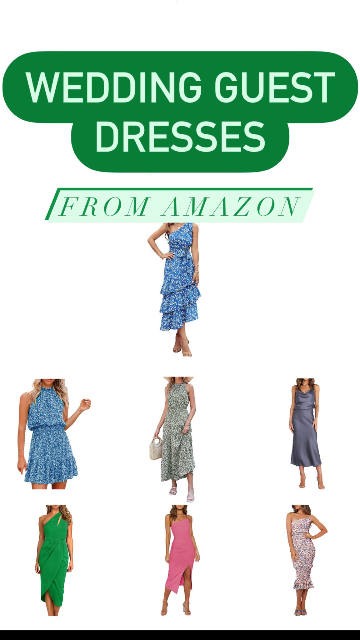 Wedding Guest Dresses from Amazon 

#LTKFind #LTKstyletip #LTKSeasonal
