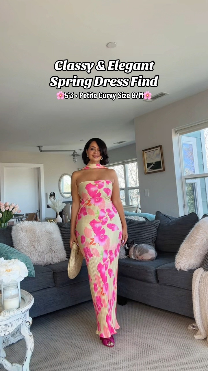 SPRING FASHION INSPO 🌸

5’3 
Size 8 / Medium
Bust: 34DDD
Waist: 28”
Hips: 43”
Wearing Size Medium 

over 40, millennial, petite, petite curvy, curvy, size 8, midsize, maxi dress, wedding guest outfit, wedding guest dress, strapless dress, floral dress, spring outfit 

#LTKStyleTip #LTKPetite #LTKOver40