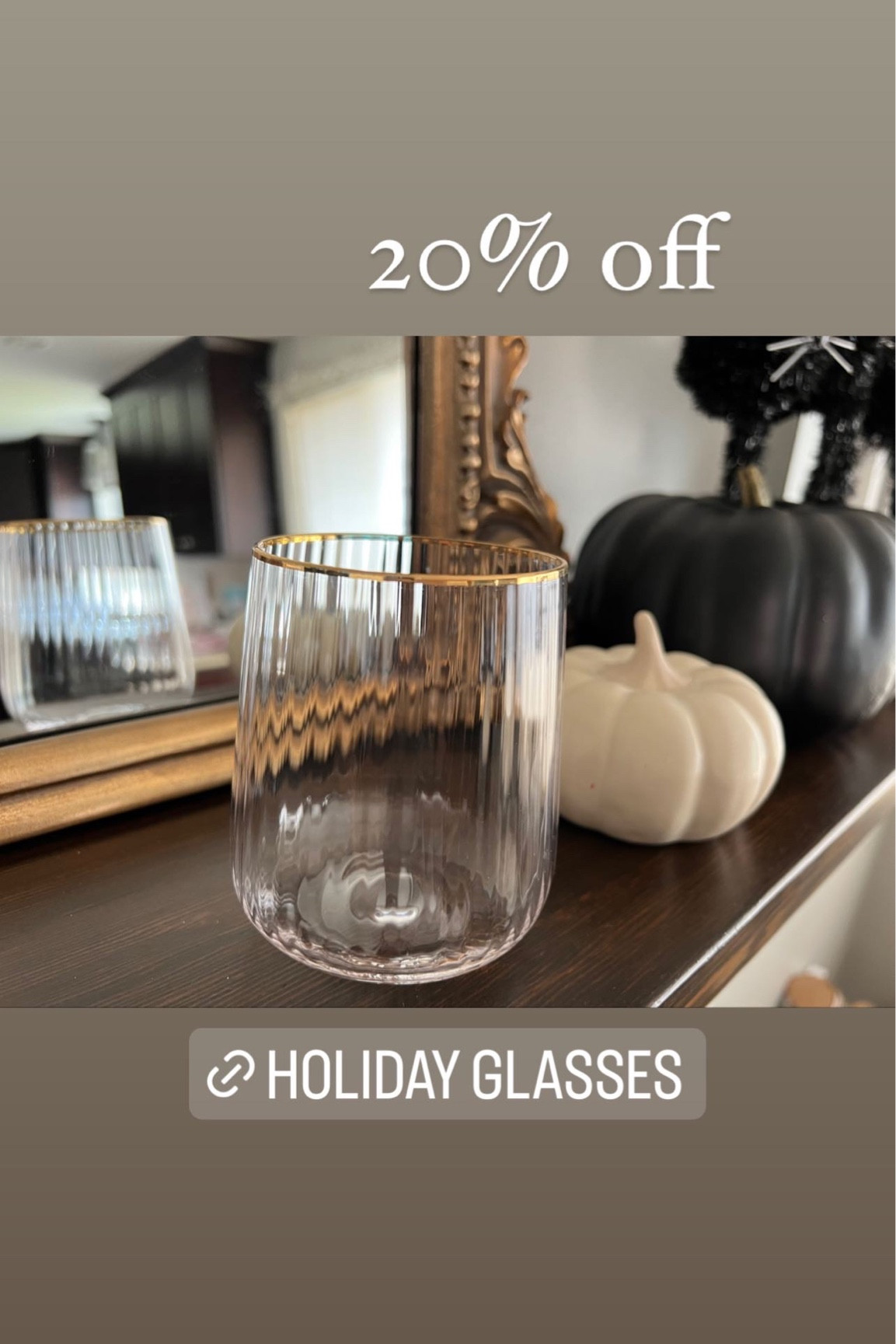 Such pretty glasses for any party or bridal / baby shower. Amazon 20% off 

#LTKHoliday #LTKhome #LTKsalealert