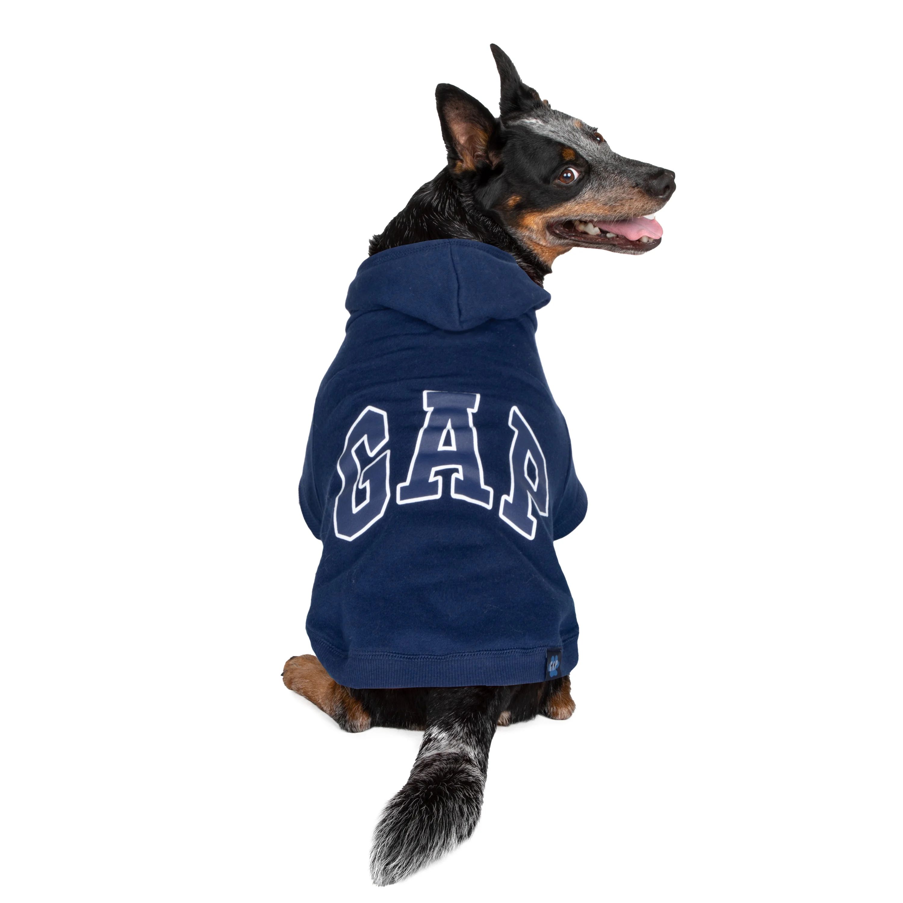 Gap Pet, Dog Clothes, Blue Classic Pet Hoodie | Walmart (US)