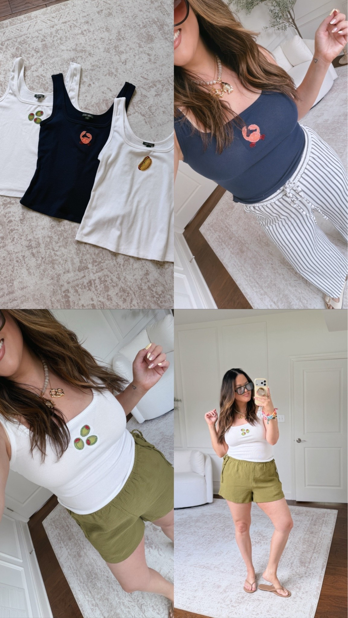 The cutest beaded tanks.. #ad @Target

#LTKootd #LTKmomlife #LTKMidsize