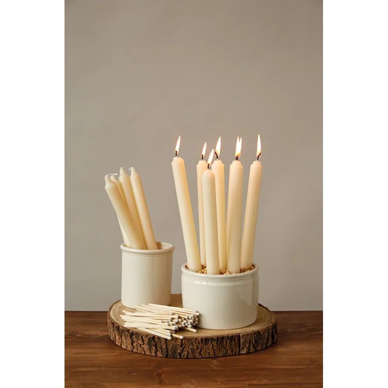 Unscented Taper Candle (Set of 12) | Wayfair North America