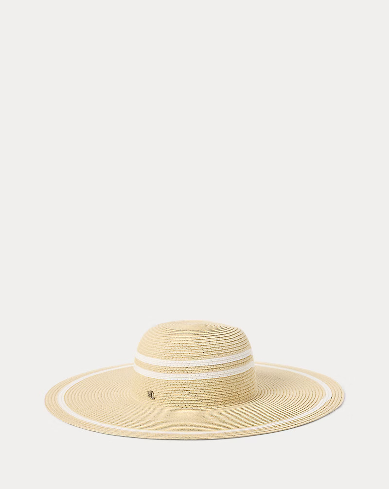 Striped Straw Sun Hat | Ralph Lauren (UK)