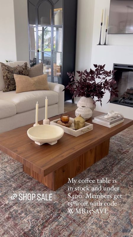 My World Market coffee table is under $400. Use code WMR15SAVE for 15% off. 
My McGee and Co. tall black cabinet is 25% off during the President’s Day sales. 


Living room, family room, coffee table, cabinet, sofa, home decor

#LTKsalealert #LTKhome