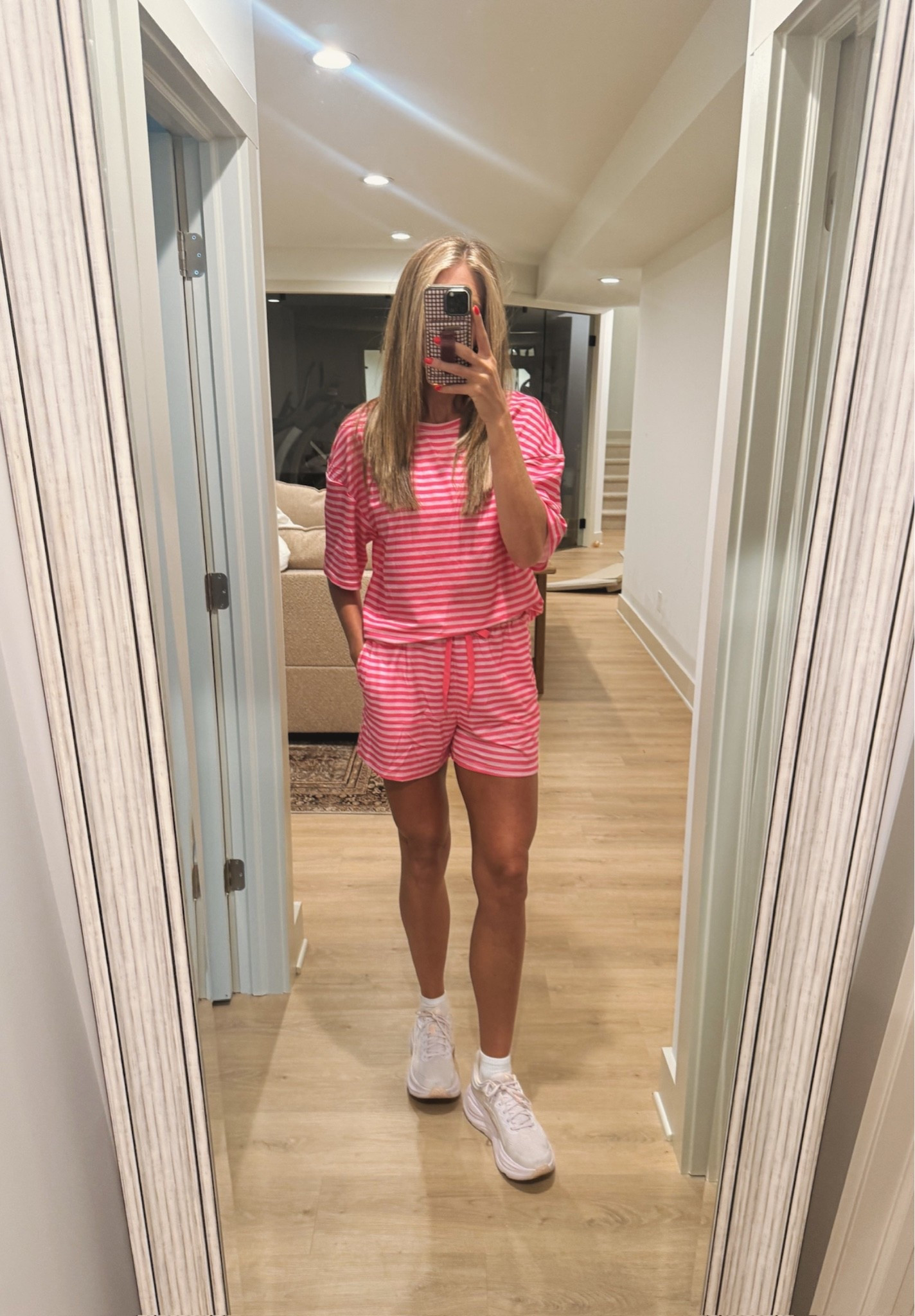 Today’s ootd! Wearing a medium! I linked more striped sets from Amazon too

#LTKootd #LTKSeasonal #LTKmomlife