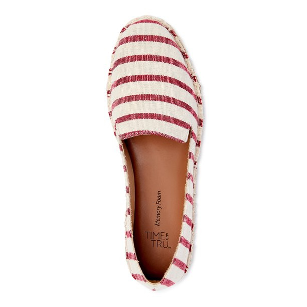 Time and Tru Women's Espadrille Flats - Walmart.com | Walmart (US)