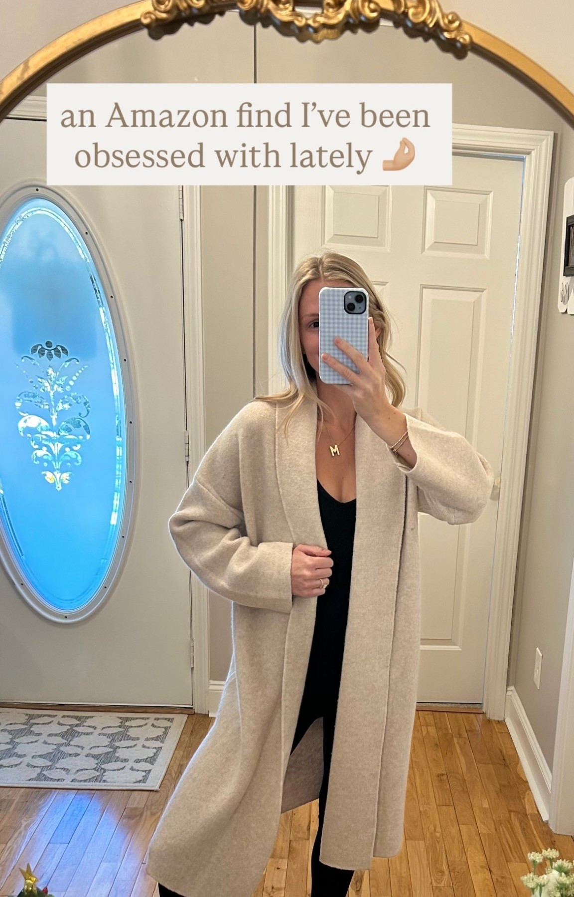 an Amazon find I’ve been obsessed with lately 🤌🏼
This long cardigan is so soft, cozy, & can be worn with so much!! 

Wearing the color Apricot in a small 

#ad #amazonfinds #amazonfashion #falllayers #neutralstyle #cozyfinds

#LTKFindsUnder50 #LTKStyleTip #LTKootd