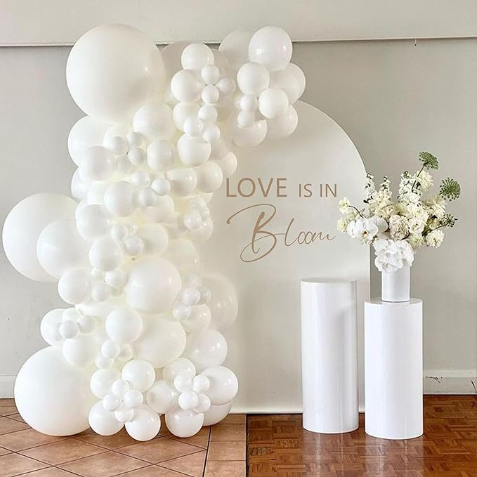 Love is in Bloom Bridal Shower Party Decal Sign - Bridal Shower Engagement Valentine Party Suppli... | Amazon (US)