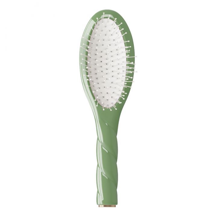 N°4 The Miracle Small Brush - Detangling & Massaging | Almond green | Smallable