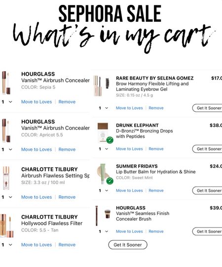 What’s in my cart for the Sephora sale! Restocks plus new things I’ll be trying

#LTKGiftGuide #LTKfindsunder50 #LTKxSephora