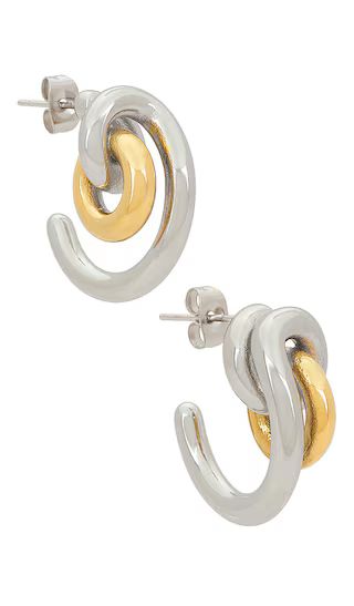 Drop Earrings in Two Tone | Revolve Clothing (Global)