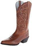 Ariat Women's Women's Heritage R Toe Western Cowboy Boot, Russet Rebel, 8.5 | Amazon (US)