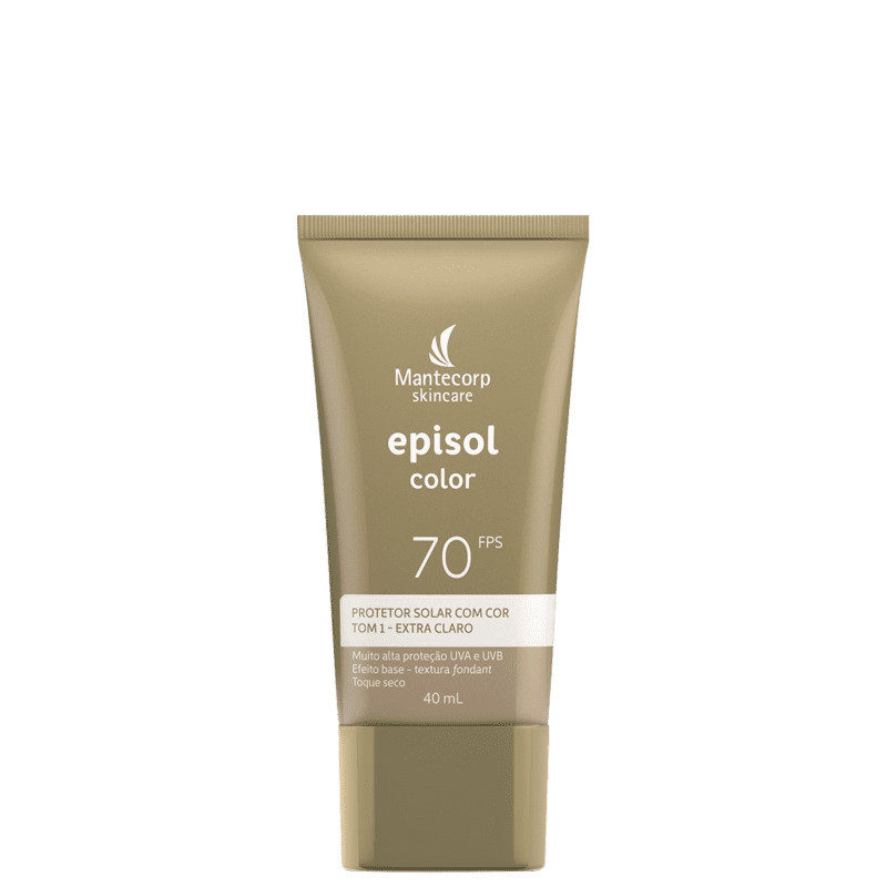 Mantecorp Episol Color Tom 1 Extra Claro FPS 70
        
            
                 - Protetor... | Beleza Na Web (BR)
