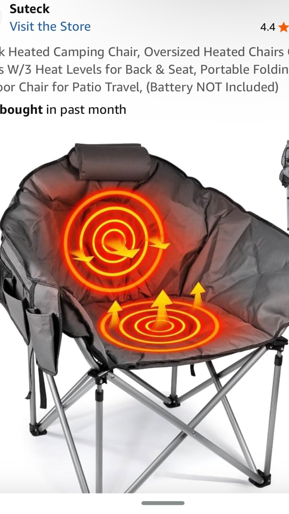Heated stadium chairs 

#LTKFamily #LTKKids #LTKSeasonal