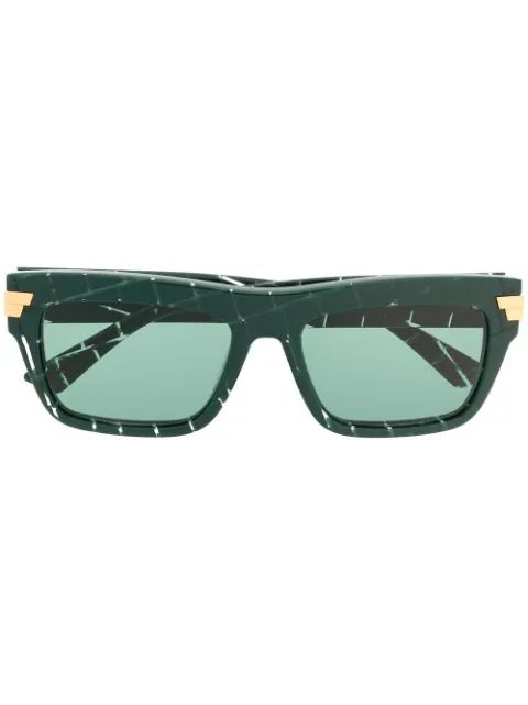 Bottega Veneta Eyewear square-frame Sunglasses - Farfetch | Farfetch Global