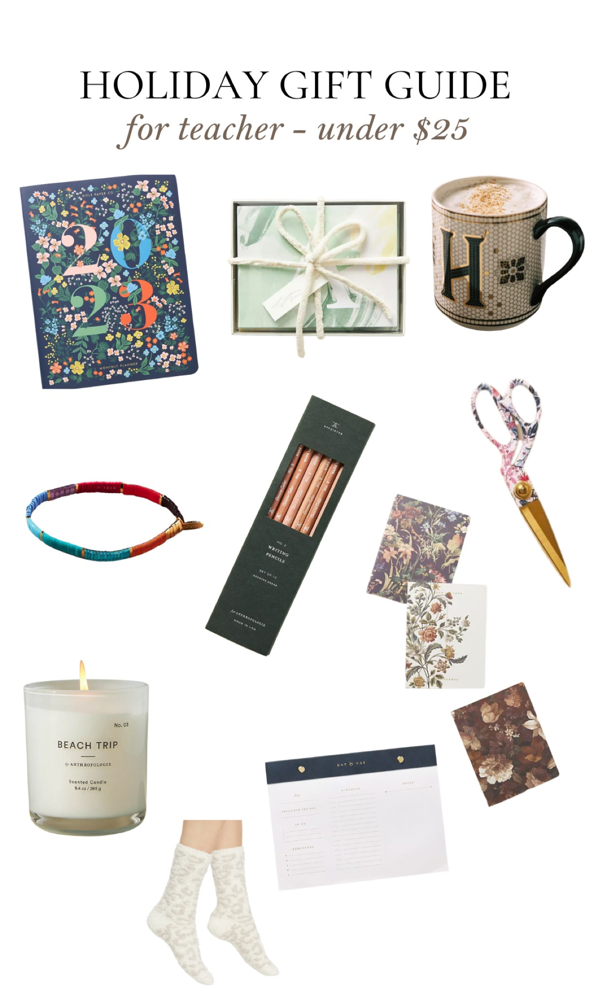 Gift guide - for teacher under $25