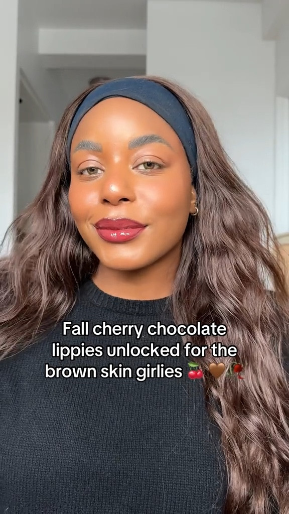 Gorgeous cherry chocolate lip combo for Valentine’s Day! Using red lip liner and fenty beauty gloss bomb stix lipstick to achieve this warm brown red lip! .. 
For more links to valentines decor women’s puffer jacket - joy lab, apres ski outfit, back to routine, home organization, valentines outfit women, signature scent, denim forum hi-rise wide jean, date night outfits, crockpot recipes, follow me on LTK! ✨


#LTKBeauty #LTKValentine #LTKgrwm