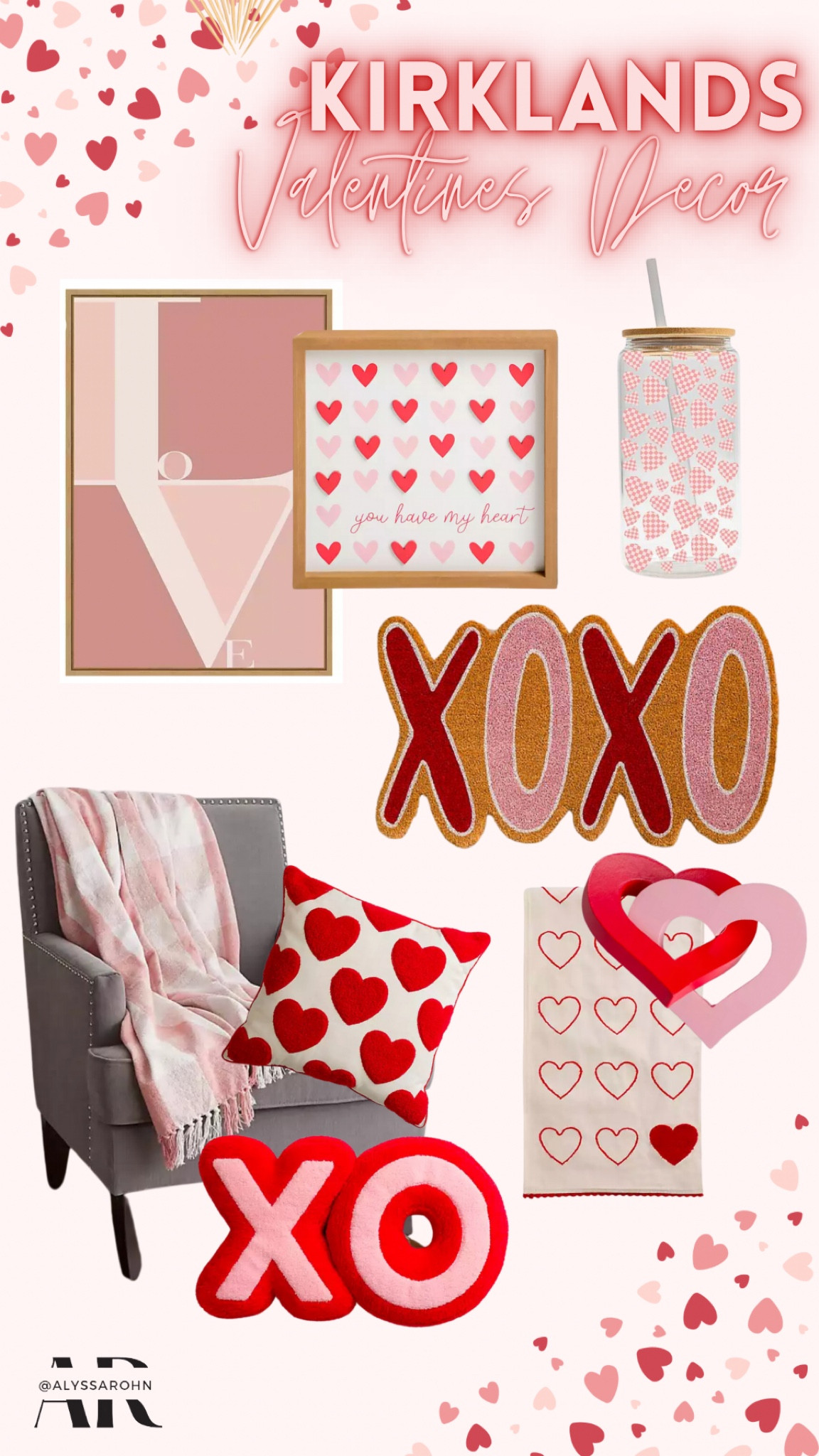 Kirkland Valentine’s Day decorations. Valentine’s Day sale. 

#LTKstyletip #LTKhome #LTKSeasonal