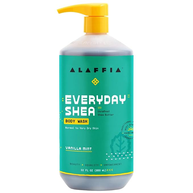 Alaffia EveryDay Shea Body Wash - Naturally Helps Moisturize and Cleanse without Stripping Natura... | Amazon (US)