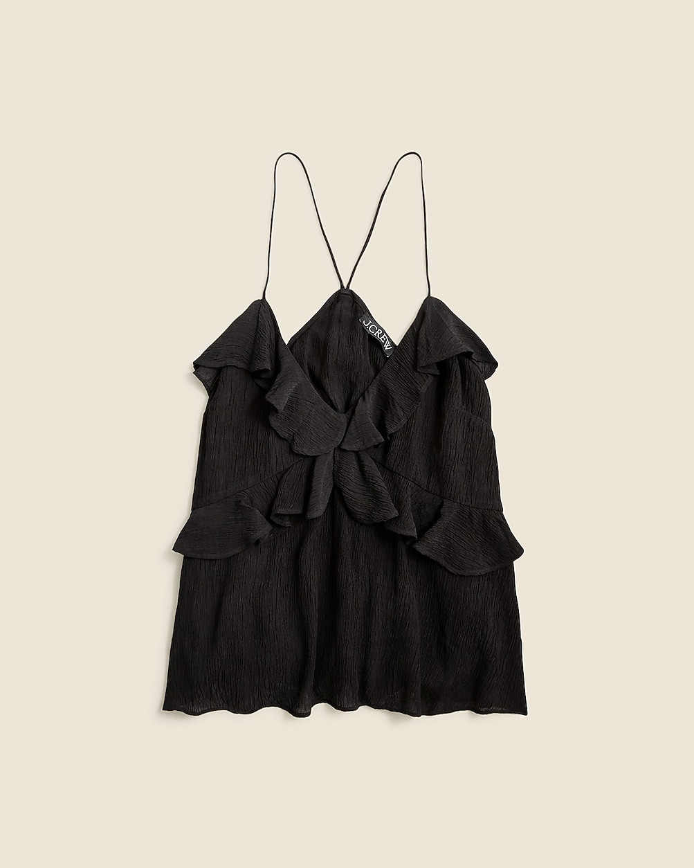 Drapey ruffle tank top | J. Crew US